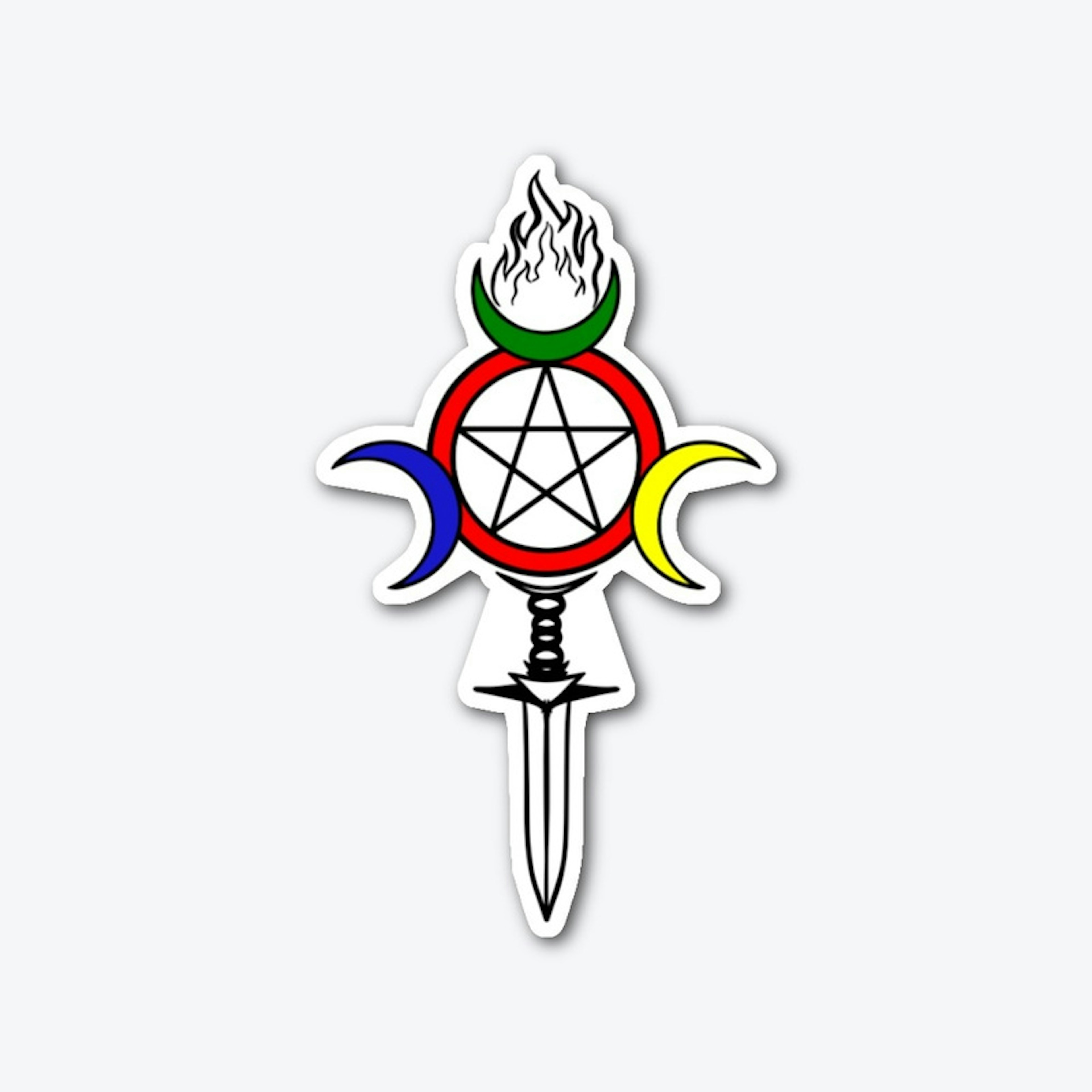 Triple Goddess Coven color logo