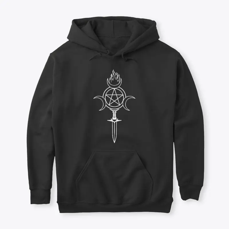 Triple Goddess Coven white logo