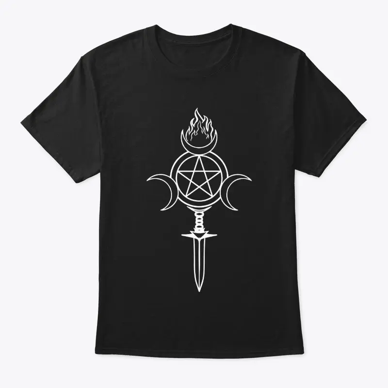 Triple Goddess Coven white logo